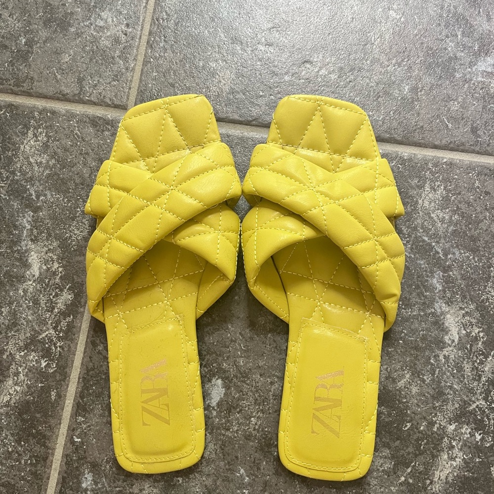 Lime Zara slides